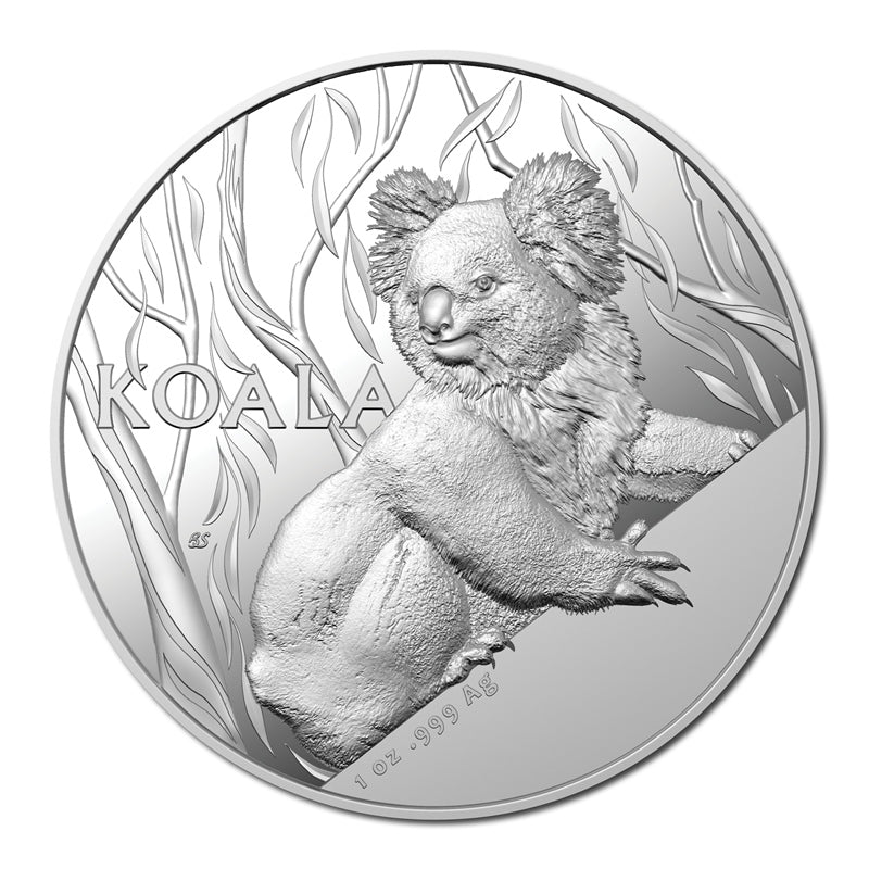 $5 2024 Koala High Relief 1oz Silver Proof - LIMIT 1