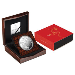 $30 2024 Year of the Dragon 1 Kilo Silver Proof