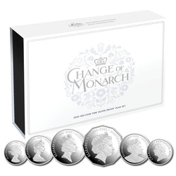 2024 Fine Silver Proof Set - Change of Monarch