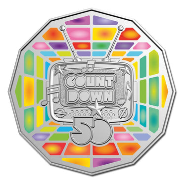 50c 2024 Countdown 50th Anniversary UNC