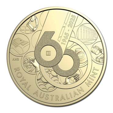 $1 2025 RAM 60th Anniversary Mintmark/Privy Mark Set