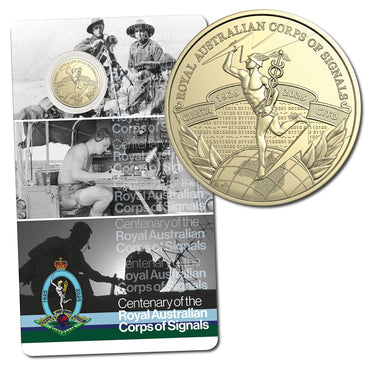 $1 2025 Royal Australian Corps of Signals UNC