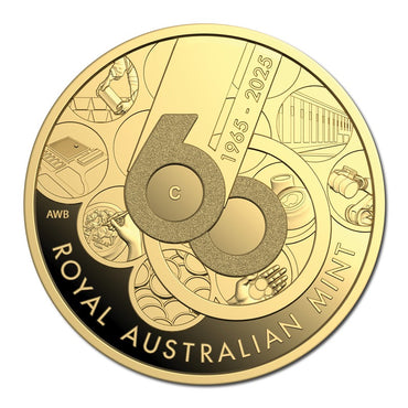 $10 2025 RAM 60th Anniversary Gold Proof