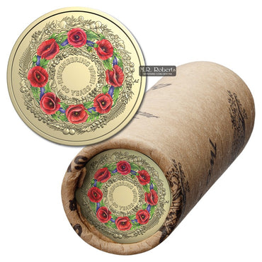 $2 2025 WWII 80th Anniversary Premium Mint Roll PACKAGE - LIMIT 1