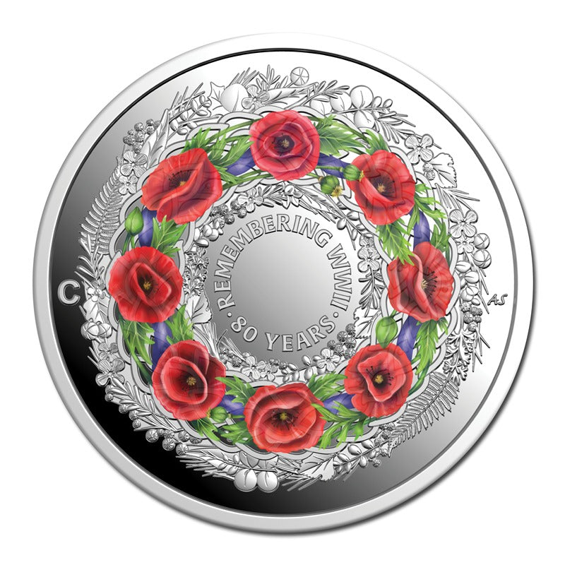 $2 2025 WWII 80th Anniversary 'C' Mintmark Silver Proof
