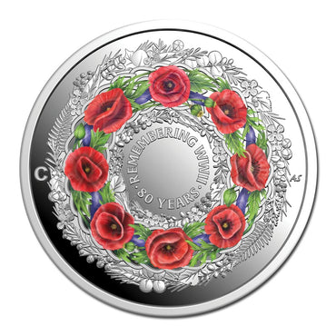 $2 2025 WWII 80th Anniversary 'C' Mintmark Silver Proof