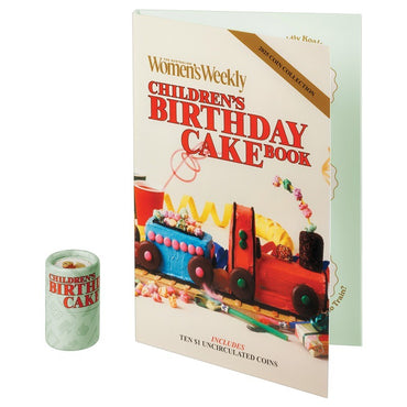 $1 2025 Women's Weekly Birthday Cake Set of 10 in Tube & Folder