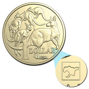 $1 2025 Mob of Roos Privy Mark - Melbourne ANDA Expo