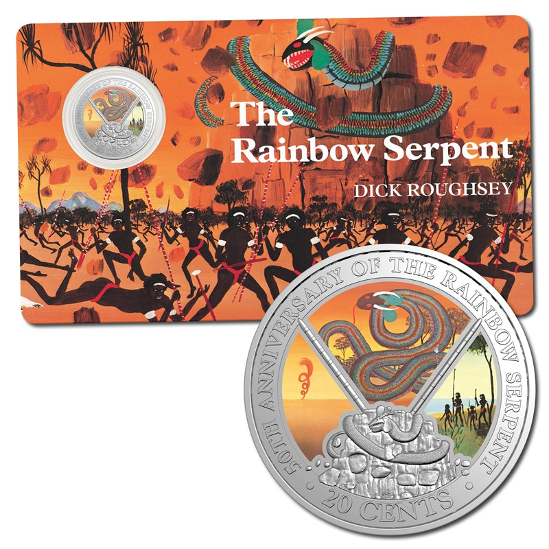 20c 2025 The Rainbow Serpent UNC - LIMIT 1