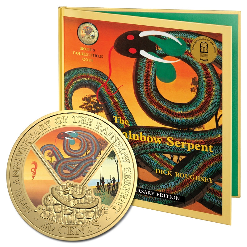20c 2025 The Rainbow Serpent UNC - Deluxe Edition Book - LIMIT 1