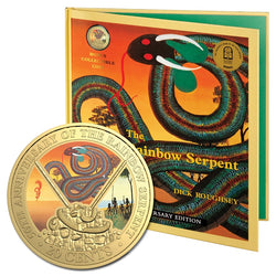 20c 2025 The Rainbow Serpent UNC - Deluxe Edition Book - LIMIT 1