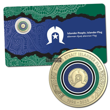 $2 2025 Torres Strait Islander Flag 'C' Mintmark UNC