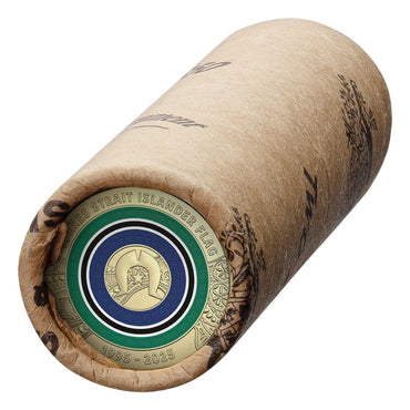 $2 2025 Torres Strait Islander Flag Premium Mint Roll PACKAGE