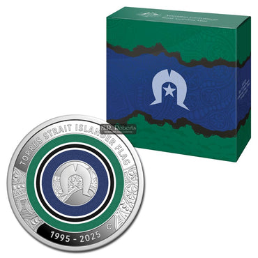 $2 2025 Torres Strait Islander Flag Silver Proof