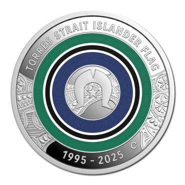 $2 2025 Torres Strait Islander Flag Silver Proof