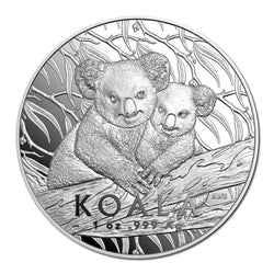 $5 2025 Koala High Relief 1oz Silver Proof