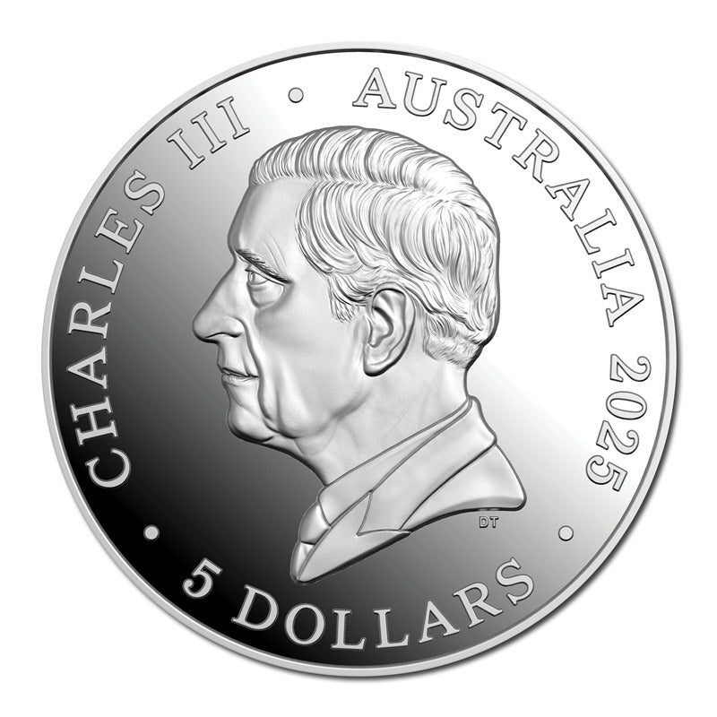 $5 2025 Koala High Relief 1oz Silver Proof