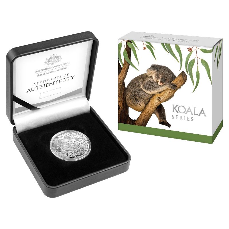 $5 2025 Koala High Relief 1oz Silver Proof