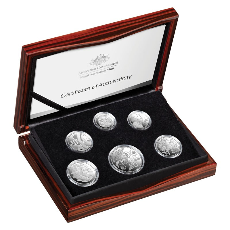 2026 Fine Silver Proof Set - 60th Anniversary of Decimal Currency