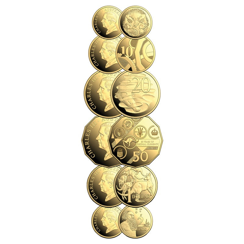 2026 Fine Gold Proof Set - 60th Anniversary of Decimal Currency
