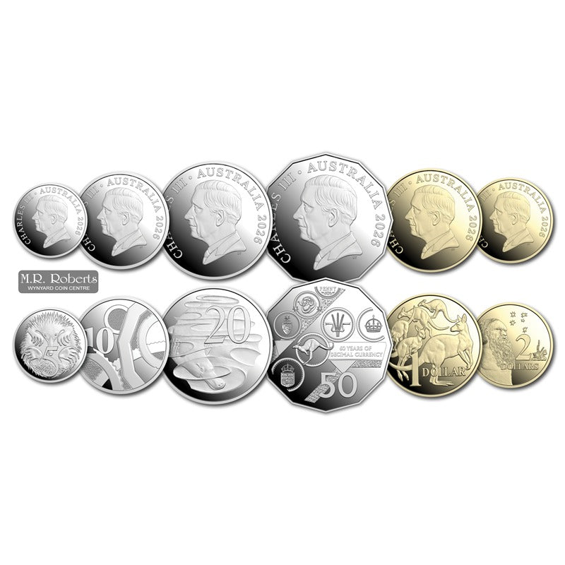 2026 Proof Set - 60th Anniversary of Decimal Currency