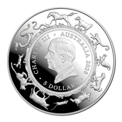 $5 2026 Year Of The Horse 1oz Silver Proof Domed