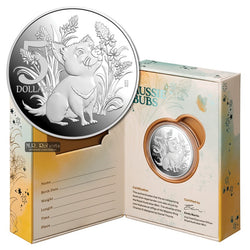 $5 2026 Baby Coin - Aussie Bubs 1oz Silver Proof