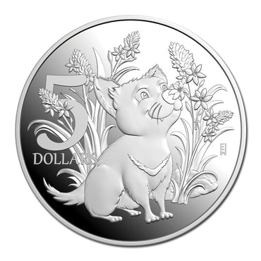 $5 2026 Baby Coin - Aussie Bubs 1oz Silver Proof
