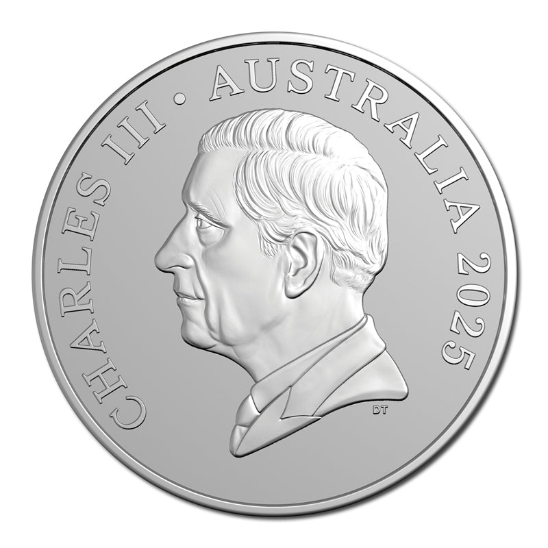 $1 2025 Kangaroo Series 1oz Silver UNC - Bush Capital