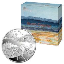 $1 2025 Kangaroo Series 1oz Silver Proof - Bush Capital