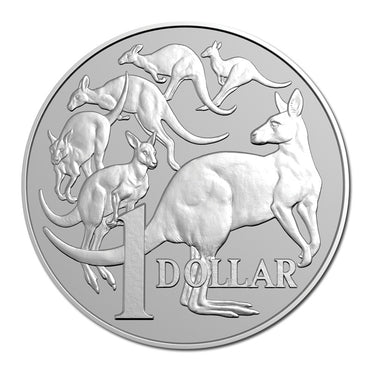 $1 2026 Mob of Six Kangaroo Series 1oz Silver UNC
