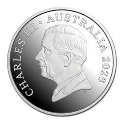 $1 2026 Mob of Six Kangaroo Series 1oz Silver Proof - LIMIT 1