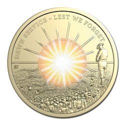 $2 2026 Dawn Service Coloured UNC Cased