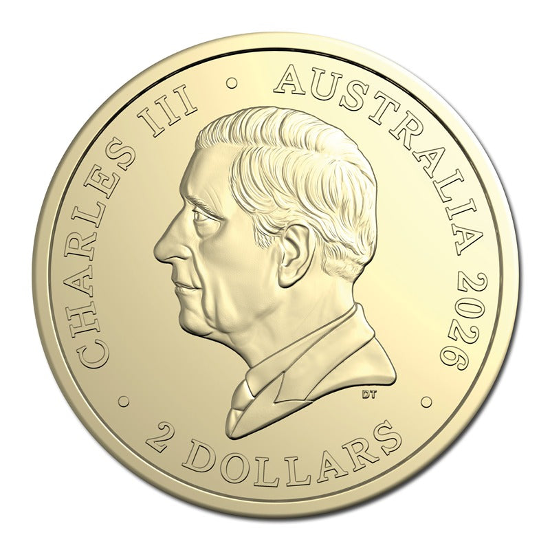 $2 2026 Dawn Service Coloured UNC Cased