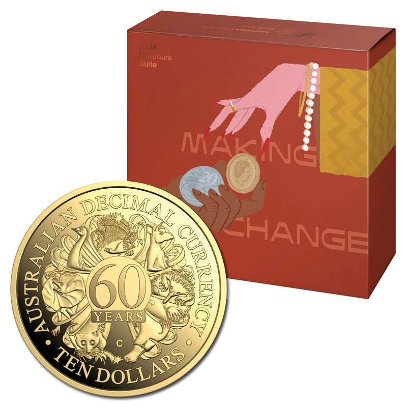 $10 2026 60th Anniversary of Decimal Currency Gold Proof
