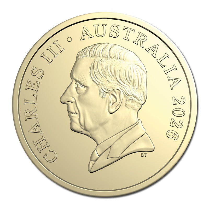 $2 2026 Matildas Coloured UNC