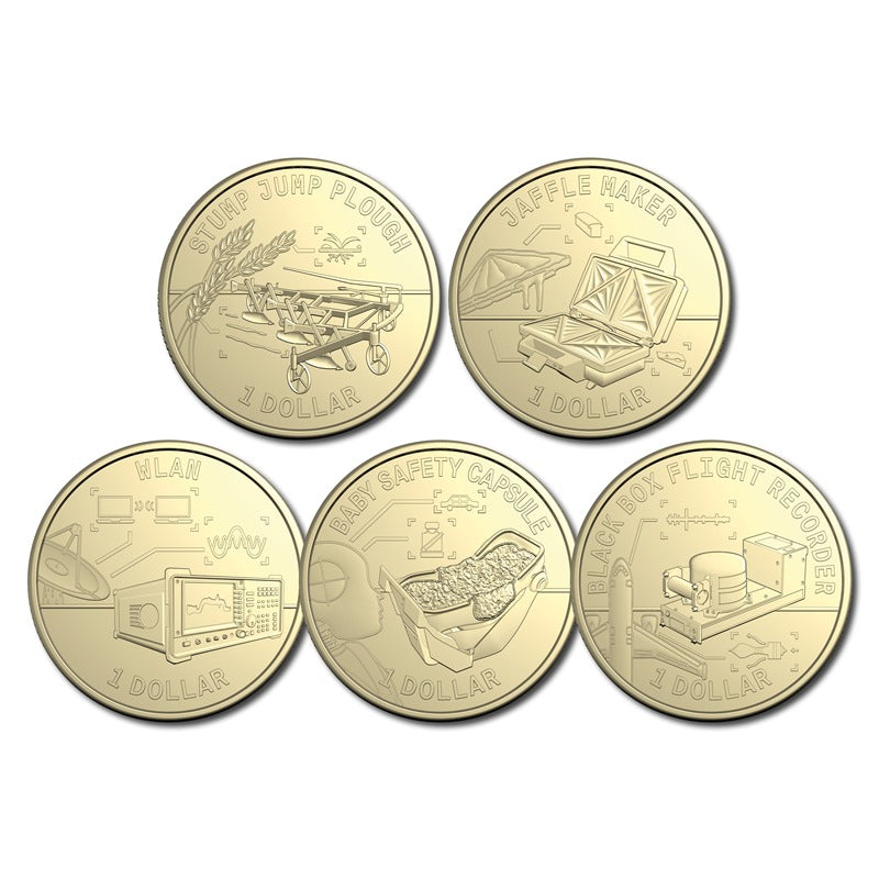 $1 2026 Bright Ideas Five Coin Set & Folder