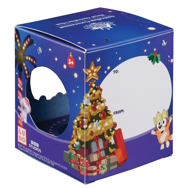 $1 2025 Bluey Christmas Coloured Fine Silver Proof