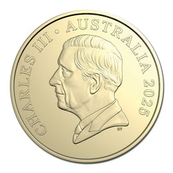 $1 2025 Bluey Christmas Coloured UNC