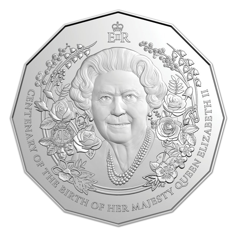 50c 2026 HM Queen Elizabeth II Centenary of Birth UNC - LIMIT 2