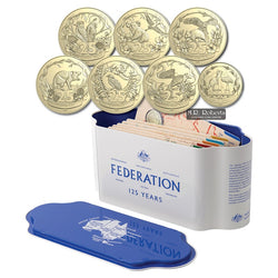 25c/$1 2026 125 Years of Federation Seven Coin Collection - LIMIT 1