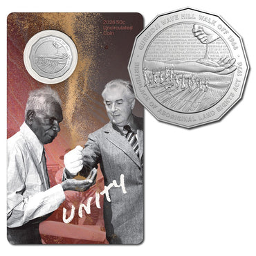 50c 2026 Unity: Wave Hill Walk Off 60th & Aboriginal Land Rights 50th Anniversary UNC