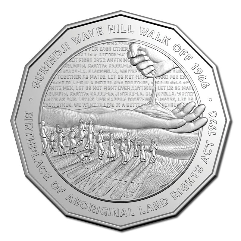 50c 2026 Unity: Wave Hill Walk Off 60th & Aboriginal Land Rights 50th Anniversary UNC