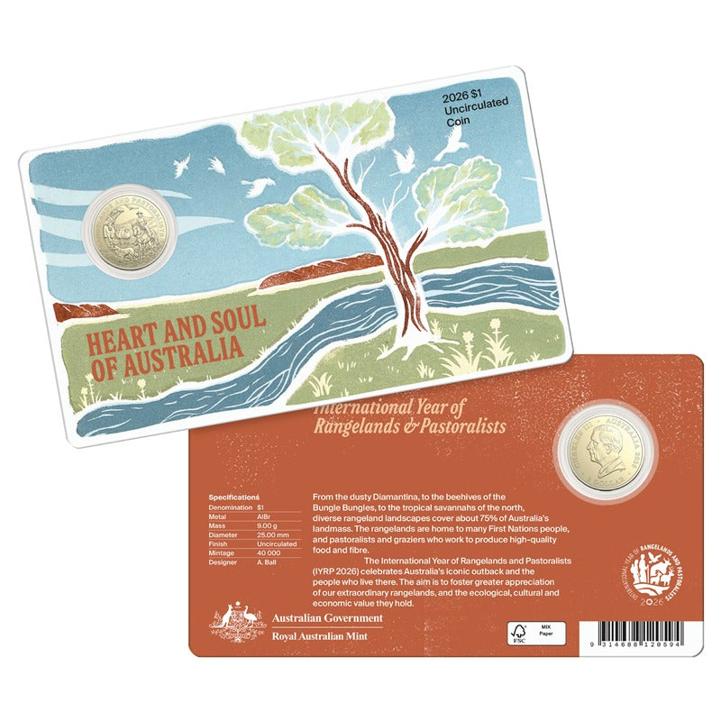 $1 2026 Heart and Soul of Australia UNC