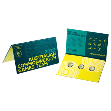 $2 2026 Commonwealth Games Team Three Coin Set