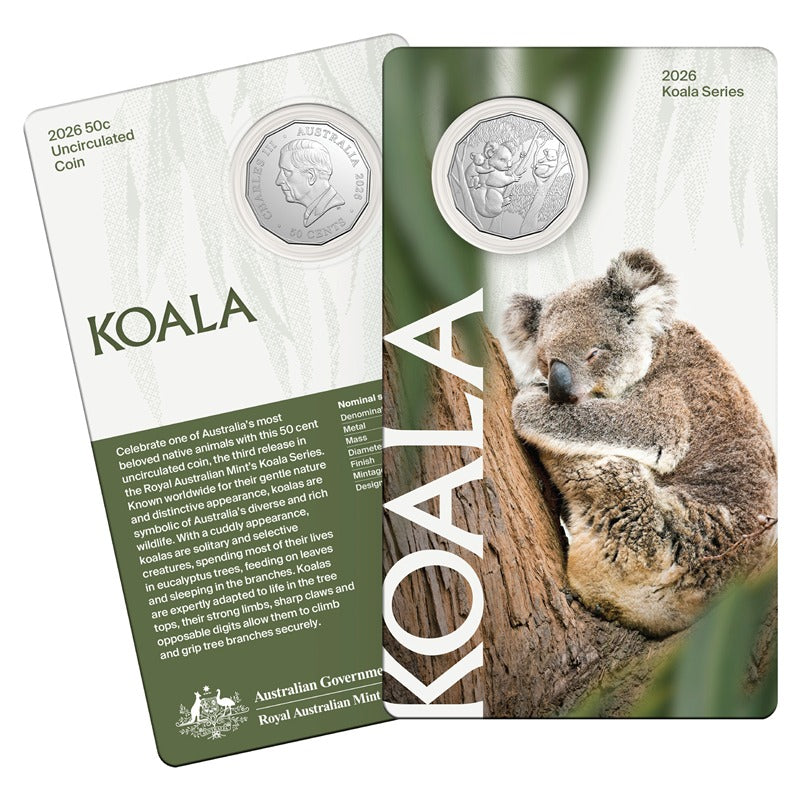 50c 2026 Koala Series UNC