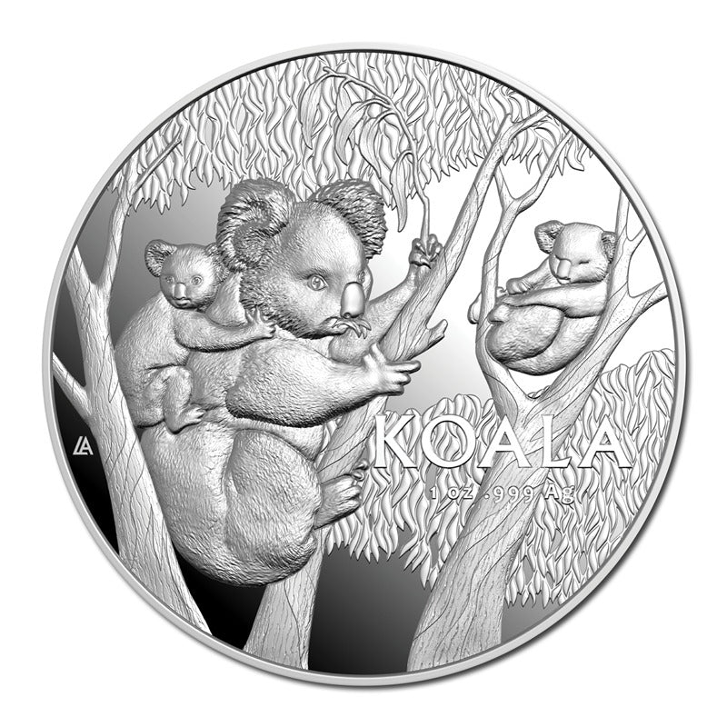 $5 2026 Koala High Relief 1oz Silver Proof