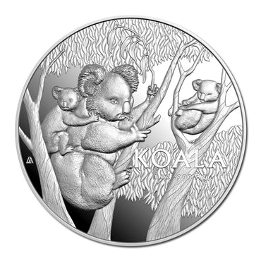 $5 2026 Koala High Relief 1oz Silver Proof