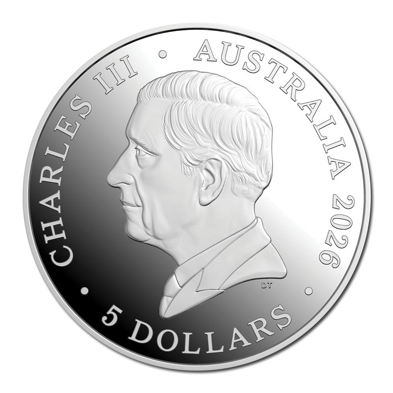 $5 2026 Koala High Relief 1oz Silver Proof