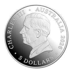 $5 2026 Koala High Relief 1oz Silver Proof